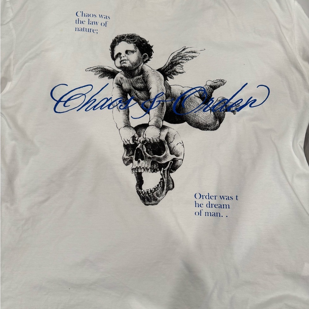 White Graphic T-Shirt